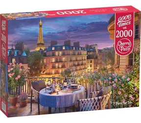 CHERRY PAZZI Puzzle Paříž pro dva / 2000 dílků / rozměr 100 x 70 cm