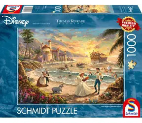 SCHMIDT Puzzle Disney: Malá mořská víla - Oslava lásky / 1000 dílků / od 12 let