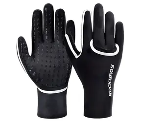 ROCKBROS Voděodolné cyklistické rukavice černá, L/XL / Rukavice / Cyklistika