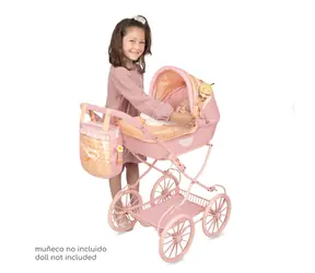 DECUEVAS 80070 Skládací kočárek pro panenky Honey 2026 / 81 cm / s taškou / skládací / od 3 let