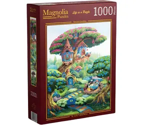 MAGNOLIA Puzzle Tajná zahrada / 1000 dílků / 48 x 68 cm