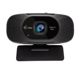 i-tec SOLOMON 200 černá / Web kamera / Full HD 1080p / USB / mikrofon / 85°