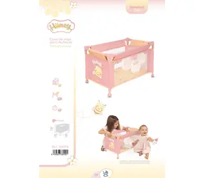 DECUEVAS 50070 Cestovní postýlka pro panenky Honey 2026 / 50x29x30 cm / od 3 let
