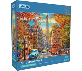 GIBSONS Puzzle Podzim v Paříži / 1000 dílků / 49 x 68 cm