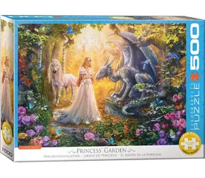 EUROGRAPHICS Puzzle Princeznina zahrada XL / 500 dílků / 68 x 48 cm