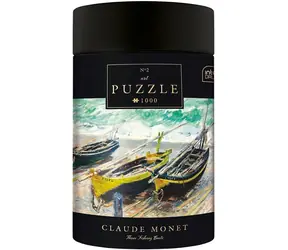 INTERDRUK Puzzle Art 2: Tři rybářské lodě / 1000 dílků / 67 x 48 cm