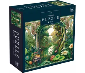 INTERDRUK Puzzle Secret Garden: Zapomenutá zahrada / 500 dílků / 47 x 33 cm