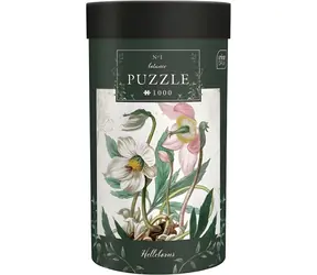 INTERDRUK Puzzle Botanic: Čemeřice / 1000 dílků / rozměr 48 × 67 cm