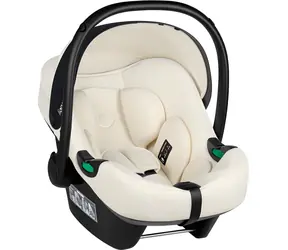LIONELO Autosedačka Astrid i-Size 40-87 cm Beige Cream / 0-13 kg / proti směru jízdy / ECE R129/03