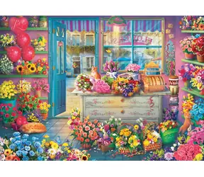 SCHMIDT Puzzle Barevné květinářství / 1000 dílků / od 12 let