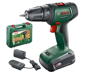 Bosch UniversalDrill 18V / Aku vrtací šroubovák / 18V / 1450 ot/min / 32 Nm / 10 mm sklíčidlo