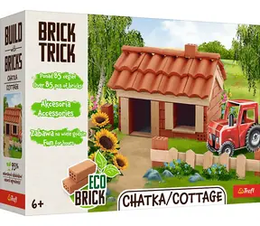 TREFL Stavebnice BRICK TRICK Chata M / 85 dílů