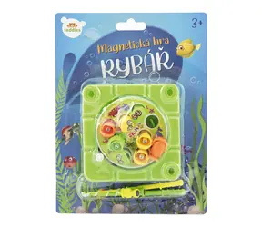 TEDDIES Magnetická hra Rybář / 8 rybiček / 2 pruty