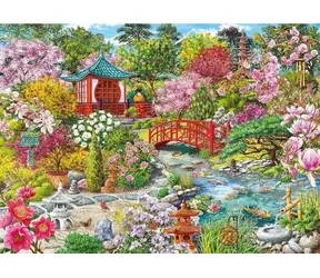 GIBSONS Puzzle Japonská zahrada / 1000 dílků