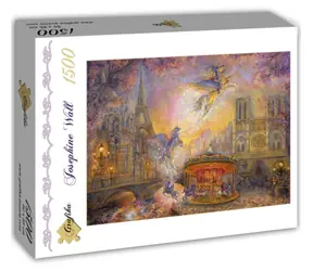 GRAFIKA Puzzle Magická veselá projížďka / 1500 dílků / 85 x 60 cm