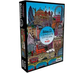 GIBSONS Puzzle Pohled na Londýn / 500 dílků / 34x48 cm