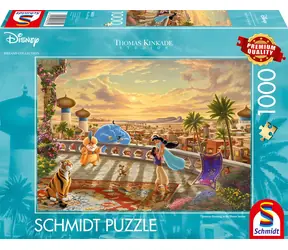 SCHMIDT Puzzle Disney: Jasmína a Aladin / 1000 dílků / od 12 let