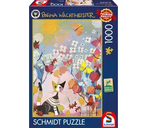 SCHMIDT Puzzle Proužkované kotě / 1000 dílků / rozměr 69,3 × 49,3 cm