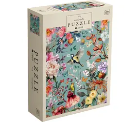 INTERDRUK Puzzle Tajná zahrada / 2000 dílků / rozměr 96 × 68 cm