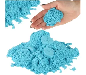 KIK Modrý kinetický písek 1kg / od 3 let