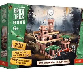 TREFL Stavebnice BRICK TRICK Moro: Vojenská základna XL / 340 dílů / věk 6+