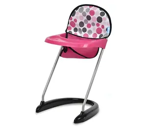 HAUCK Jídelní židlička pro panenky s puntíky / do 41 cm / od 3 let