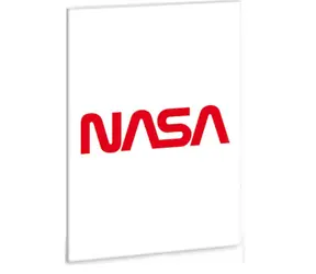 ARS UNA Školní sešit 444 NASA bílý / A4 / Linka 7 mm / 40 listů