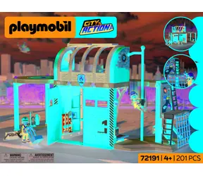PLAYMOBIL Fire 72191 Velká hasičská stanice / Stavebnice