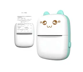 Hurtel HURC9 Kitty Mini modrá / Mobilní termotiskárna / Bluetooth / aplikace