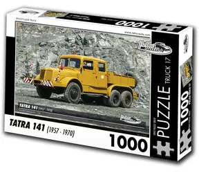 RETRO-AUTA Puzzle TRUCK Tatra 141 (č.17) / 1000 dílků / 66 × 47 cm