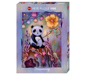 HEYE Puzzle Dreaming: Dřímající panda / 1000 dílků / 50 x 70 cm