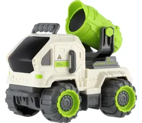 TEDDIES Vesmírné auto / Autíčko na setrvačník / plast / 10 x 7 cm