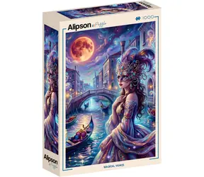 ALIPSON Puzzle Magické Benátky / 1000 dílků / 47,8 × 69 cm