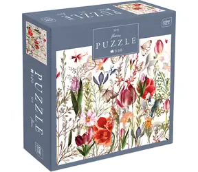 INTERDRUK Puzzle Luční kvítí / 500 dílků / 47 × 33 cm