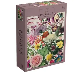 INTERDRUK Puzzle Květiny / 2000 dílků / rozměr 96 × 68 cm
