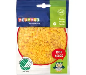 PLAYBOX Zažehlovací korálky žluté (2456538) / 1000 ks