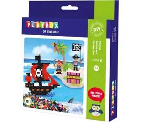 PLAYBOX Zažehlovací korálky Piráti / 2000 ks / od 5 let