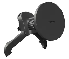 Puro Adjustable Car Holder MagSafe černá / Držák do auta / MagSafe