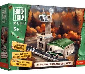 TREFL Stavebnice BRICK TRICK Moro: Vojenské letiště XL / věk 6+