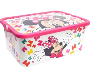 STOR Úložný box 13l Minnie / 38,7 x 28,7 x 15 cm / plast