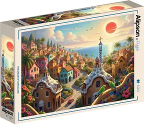 ALIPSON Puzzle Sen o Barceloně / 500 dílků