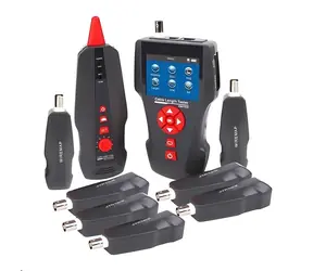 XtendLan TLCD88 / Tester kabelů / LCD / Cat3-Cat6, UTP/STP, koax, USB / PoE, Ping, sonda