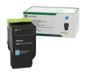 Lexmark 75M20C0 azurová / Originální toner / Return program / 2000 stran / pro CS531, CS632, CX532, CX635