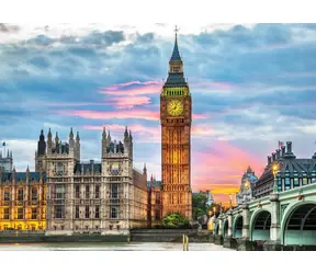EUROGRAPHICS Puzzle Londýn - Big Ben / 1000 dílků / 68 x 48 cm
