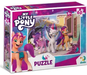 DODO Puzzle My Little Pony: Ve městě / 60 dílků / 32 x 23 cm