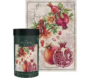 INTERDRUK Puzzle Botanic: Granátové jablko / 1000 dílků / rozměr 48 × 67 cm