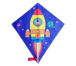 TEDDIES Létající drak Kosmická raketa / Létající drak / 70x60 cm