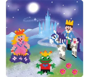 PLAYBOX Zažehlovací korálky 3D sada Pohádky s princeznou / 4000 ks / od 5 let