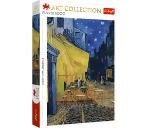TREFL Puzzle Art Collection: Terasa kavárny v noci / 1000 dílků / 48 x 68,3 cm