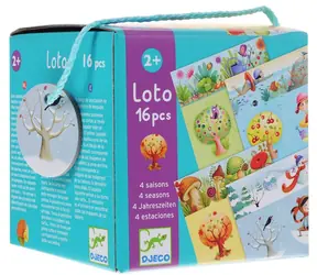 DJECO Loto Čtyři roční období / Společenská hra / od 2 let
